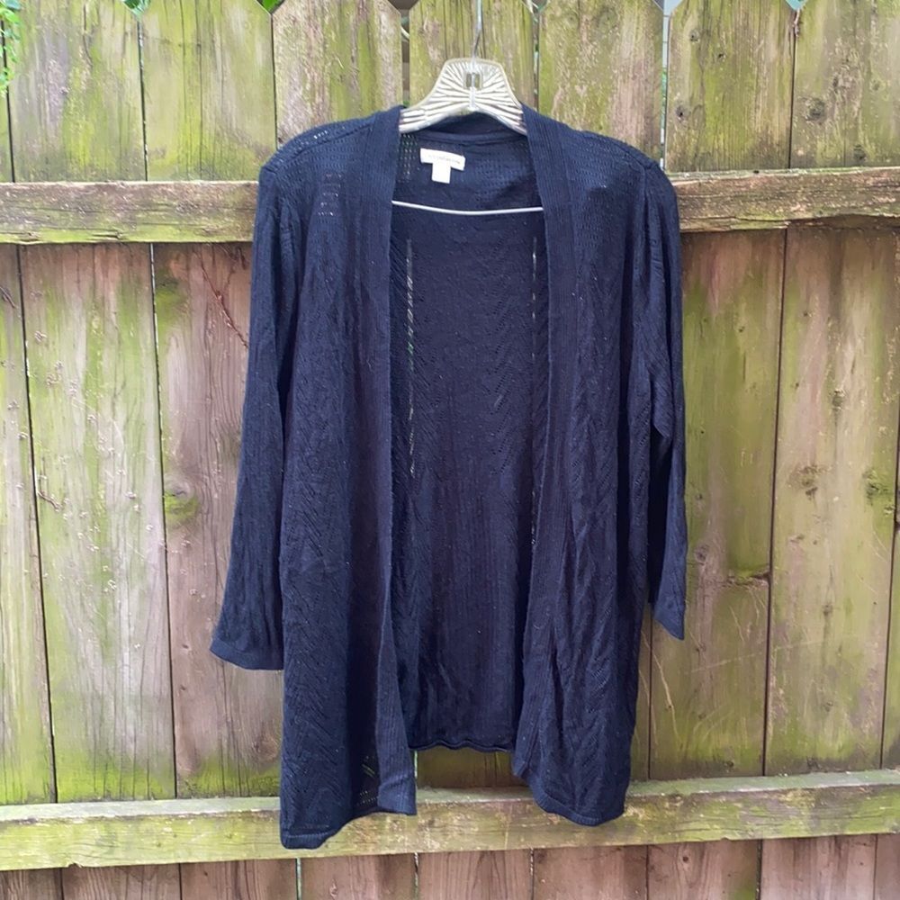 Croft & Barrow open cardigan sz. XL